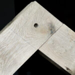 ollós csapozás tölgyfa faanyagból